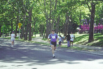 Alberto running race